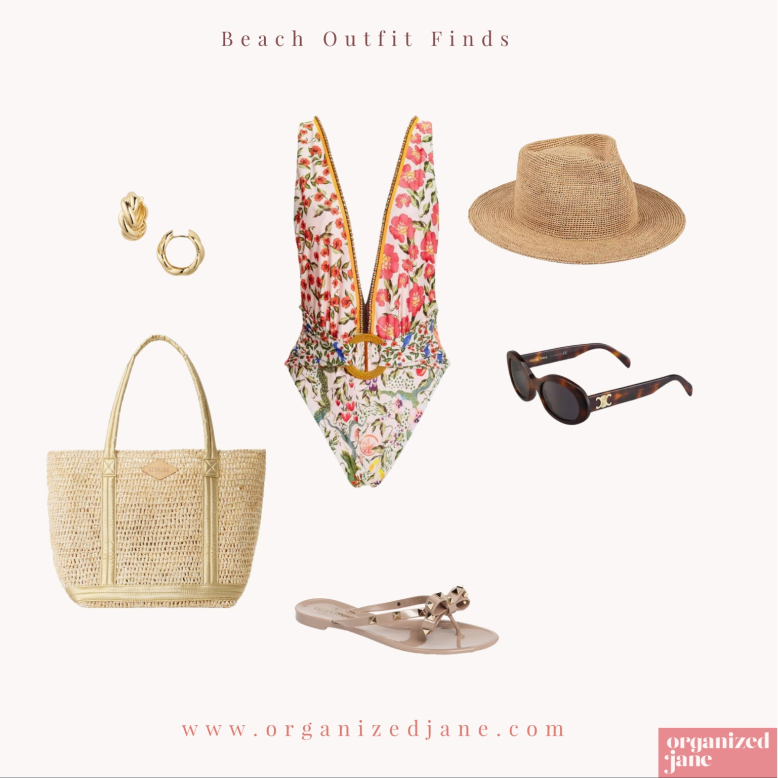 🏖️🌺 Get beach-ready with my chic and stylish beach outfit picks! From vibrant swimsuits to fashionable accessories, our curated selection helps you create the perfect summer look. 👙🕶️ Whether you're planning a tropical getaway or a day at the local beach, I got you covered. #BeachOutfits #SummerStyle #OrganizedJane