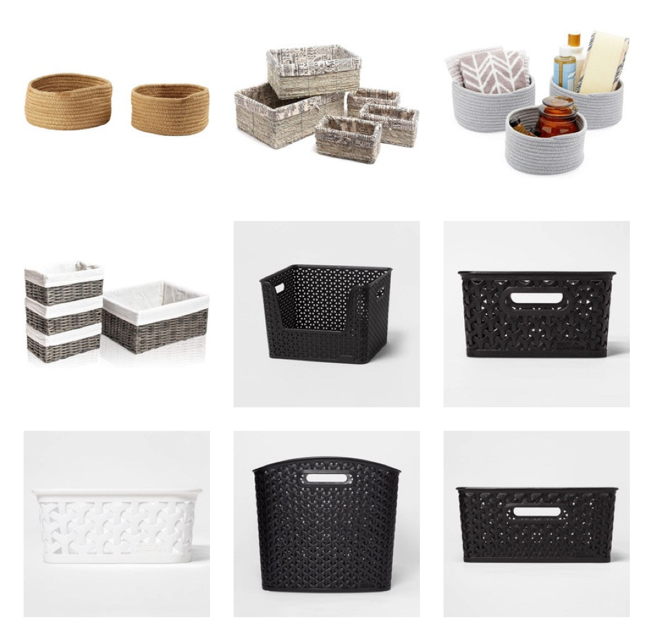 Lots of storage bins on sale at Target! 

#LTKFind #LTKsalealert #LTKhome