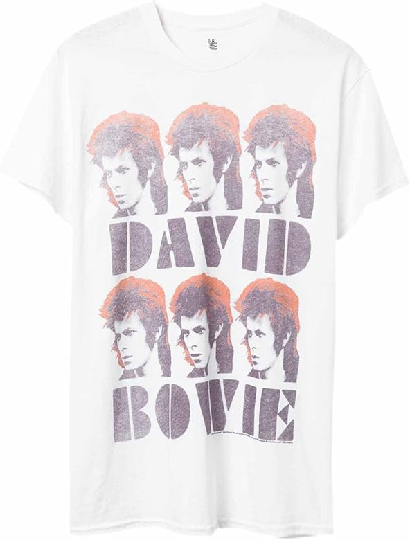 David Bowie Faces Vintage Tee | Amazon (US)