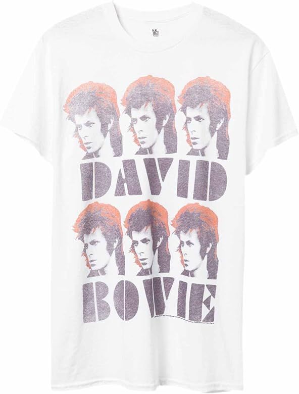 David Bowie Faces Vintage Tee | Amazon (US)