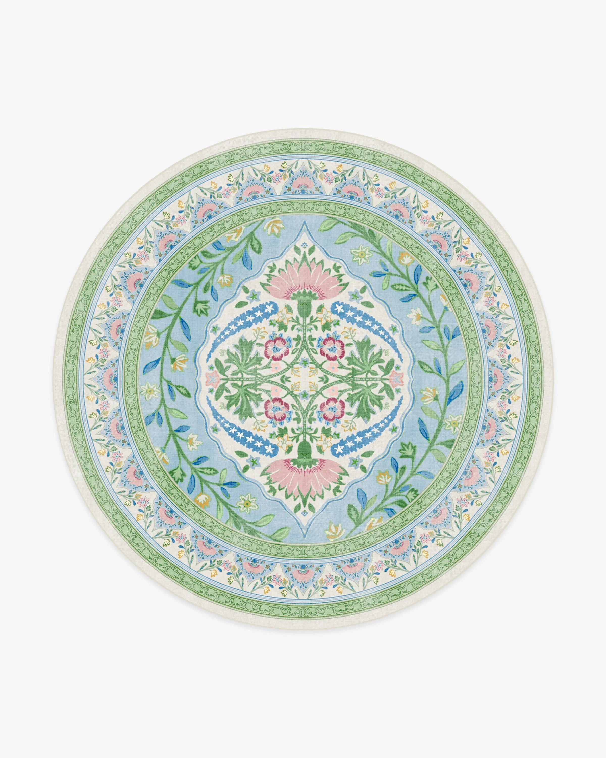 Skye Blue Multicolor Tufted Rug by Mrs. Alice | Ruggable | Ruggable