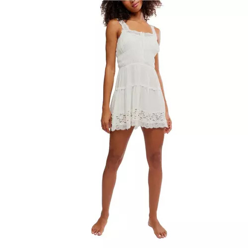 Women's Free People So In Love Mini Slip Square Neck Dress | Scheels Sports