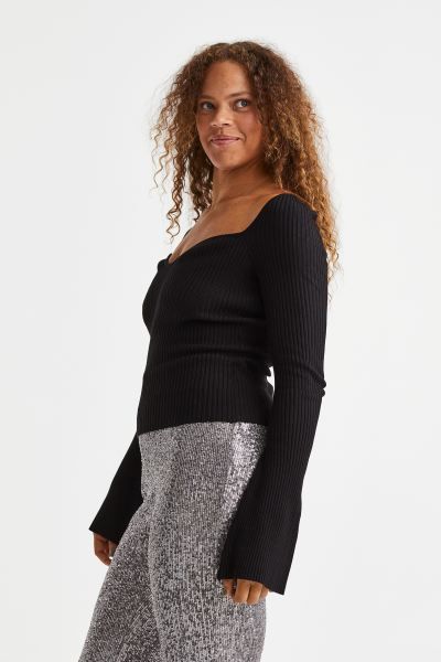 Rib-knit Sweater | H&M (US + CA)