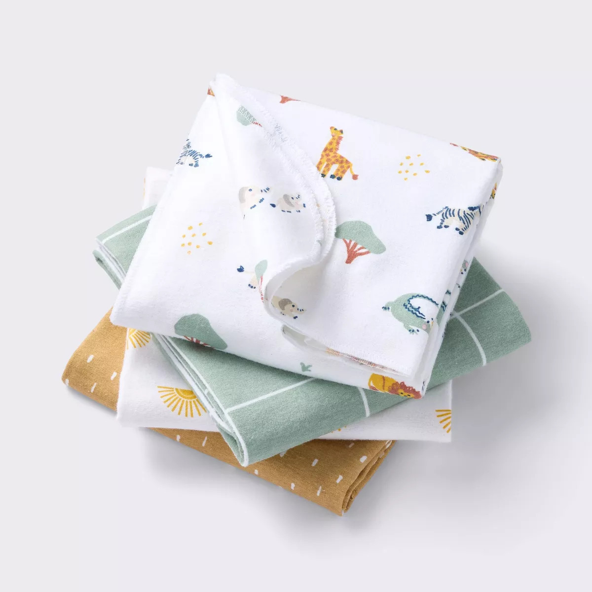 Flannel Baby Blanket - Safari Suns - Cloud Island™ | Target