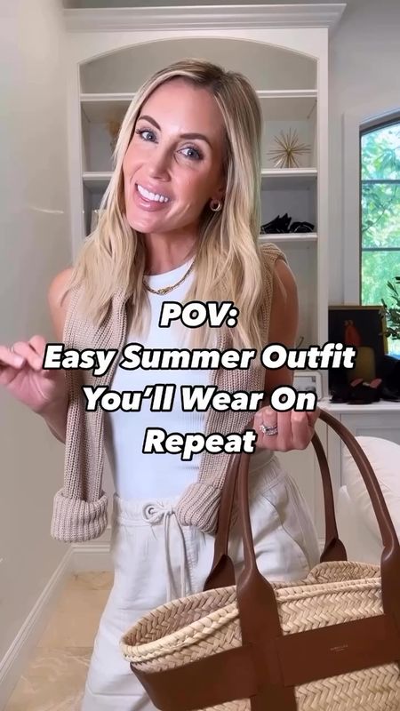 This easy everyday outfit is incredible. It looks super pulled together and the best part is... you can recreate it with items in your own closet and style it a million ways!

#LTKStyleTip #LTKVideo #LTKSeasonal