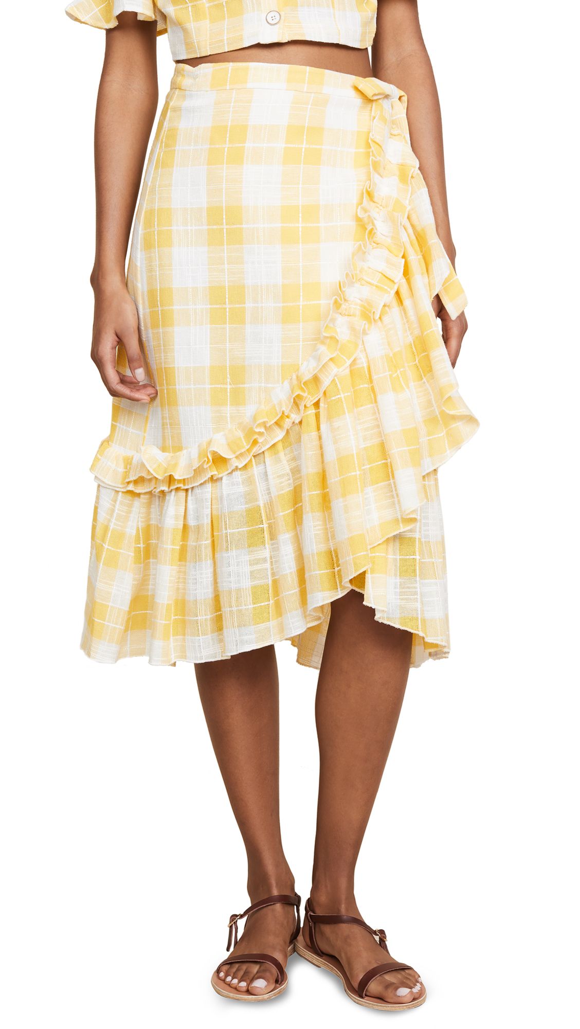 Red Carter Lucila Wrap Skirt | Shopbop