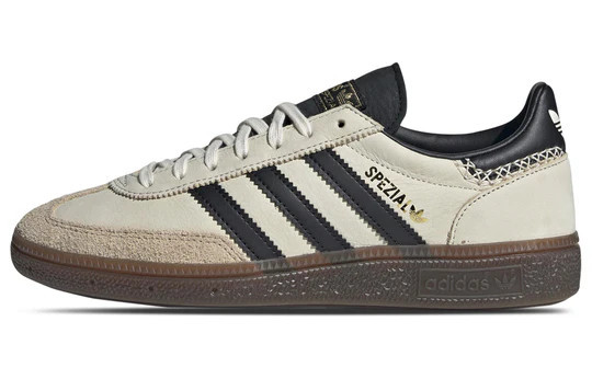 (WMNS) adidas Handball Spezial 'Wonder White Black' IE3698 | KICKS CREW