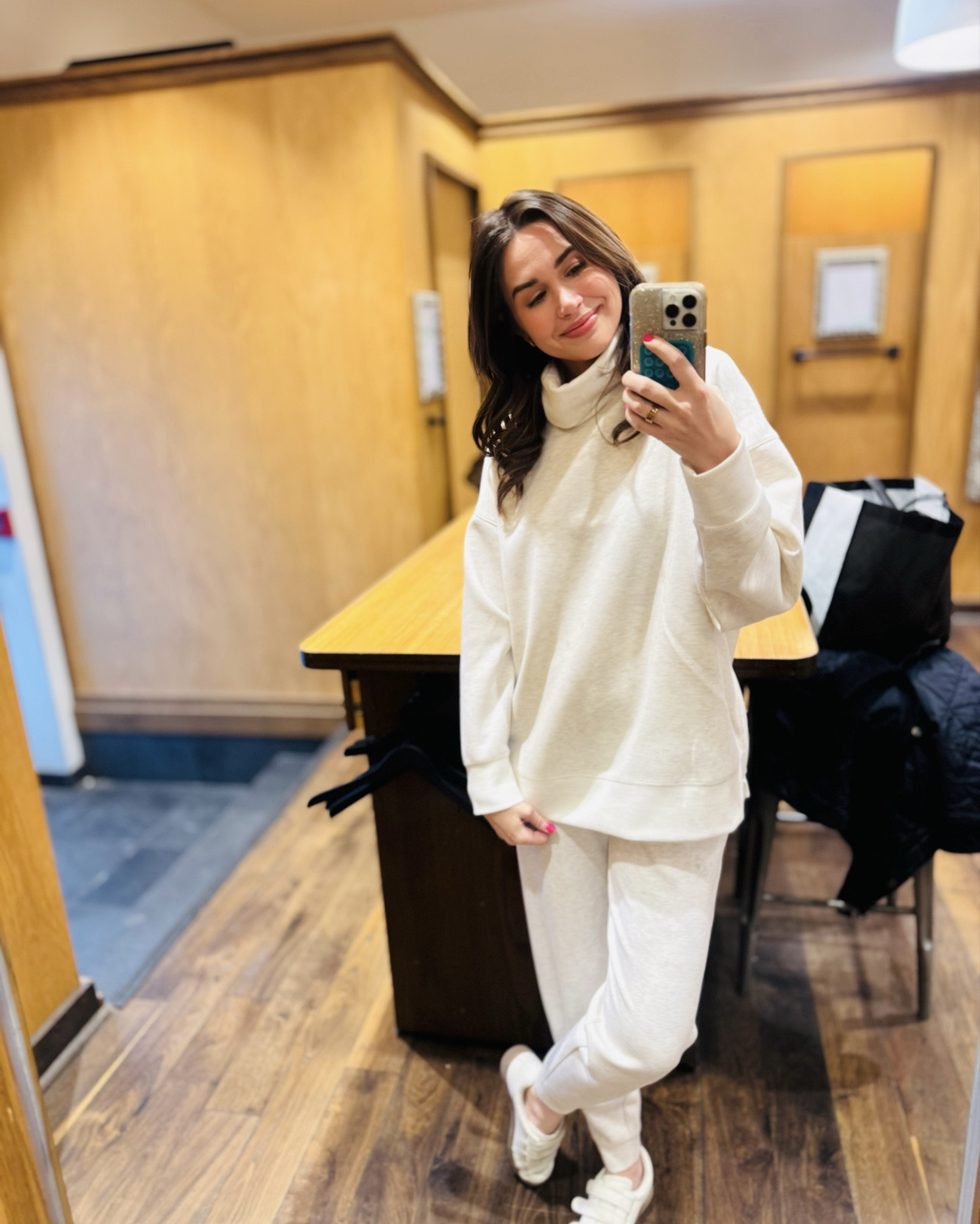 This Target athleisure set is a 10 out of 10! It looks so high end, nicer than what you see in Vuori or Varley. I bought the oversized funnel neck after purchasing the joggers and half zip. The pieces can be worn together or separate. Grab this for all your spring break travel, and I promise you won’t regret it! 

(These Target Velcro shoes are the $45 version of the $500 Isabel Marant Beth sneaker. I also can’t reccomend them enough! They are so stylish, match everything, and uber comfortable.) 

#LTKootd #LTKActive #LTKTravel