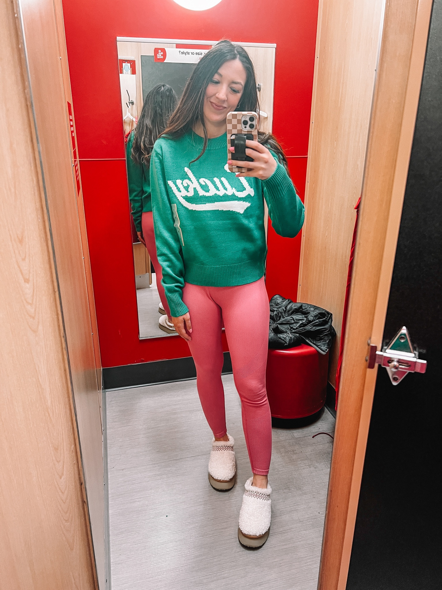 Green Lucky 🍀 Sweater 

#LTKfindsunder50 #LTKSeasonal #LTKshoecrush