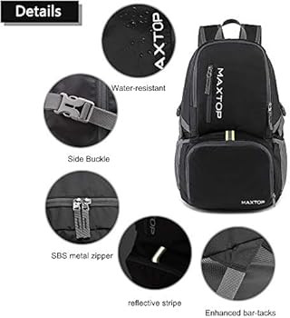 MAXTOP 40/50L Lightweight Packable Backpack for Hiking Traveling Camping Water Resistant Foldable... | Amazon (US)