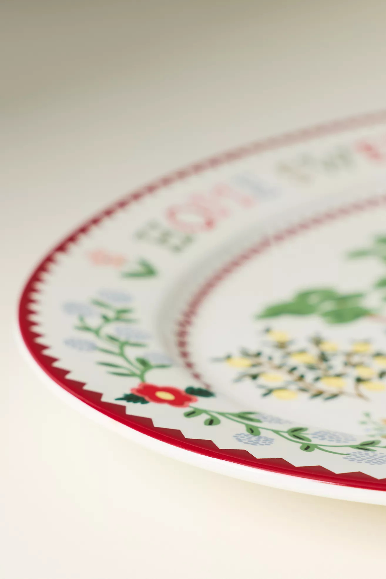 Rifle Paper Co. Home Sweet Home Porcelain Platter | Anthropologie (US)