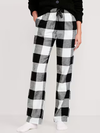 Mid-Rise Flannel Pajama Pants for Women | Old Navy (US)