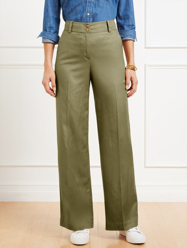 Wide Leg Pants | Talbots