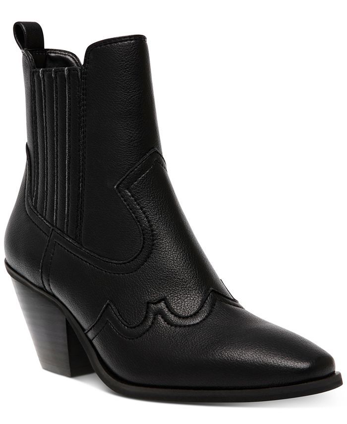 DV Dolce Vita Women's Brazos Block-Heel Western Booties & Reviews - Booties - Shoes - Macy's | Macys (US)