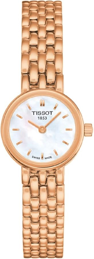 Tissot womens Lovely Stainless Steel Dress Watch Rose Gold T0580093311100 | Amazon (US)