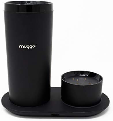 Muggo 12 oz Temperature Control Mug with 3 hour Battery Life, Tea, Coffee, & Hot Beverage Warmer,... | Amazon (US)