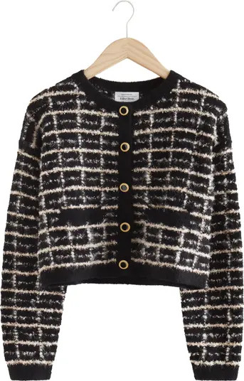 & Other Stories Tweed Cropped Cardigan | Nordstrom | Nordstrom