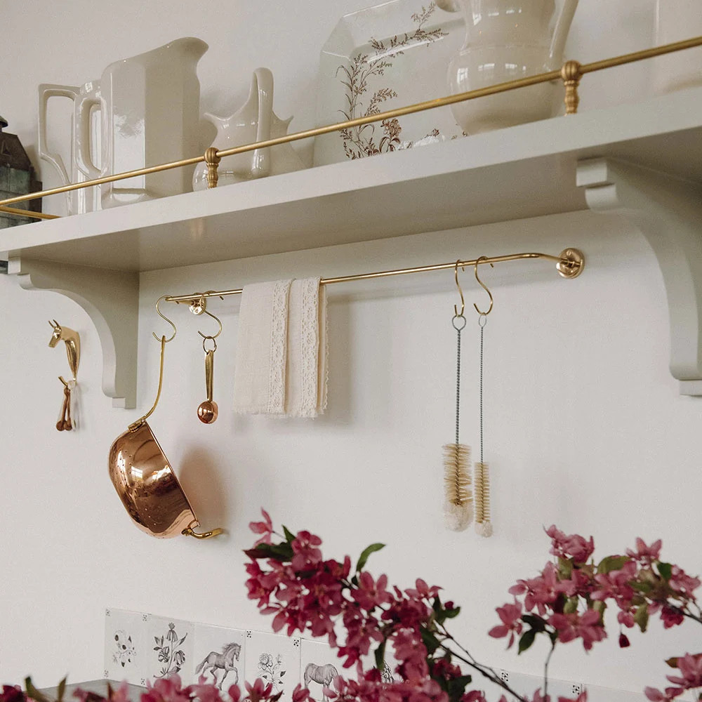 Roan Iris Stillwater Bar - Unlacquered Brass | Roan Iris