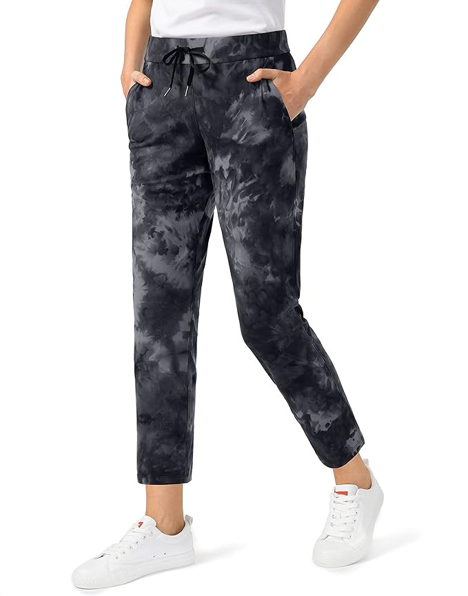 G Gradual Women's Pants with Deep Pockets 7/8 Stretch Ankle Sweatpants for Golf, Athletic, Lounge... | Amazon (US)