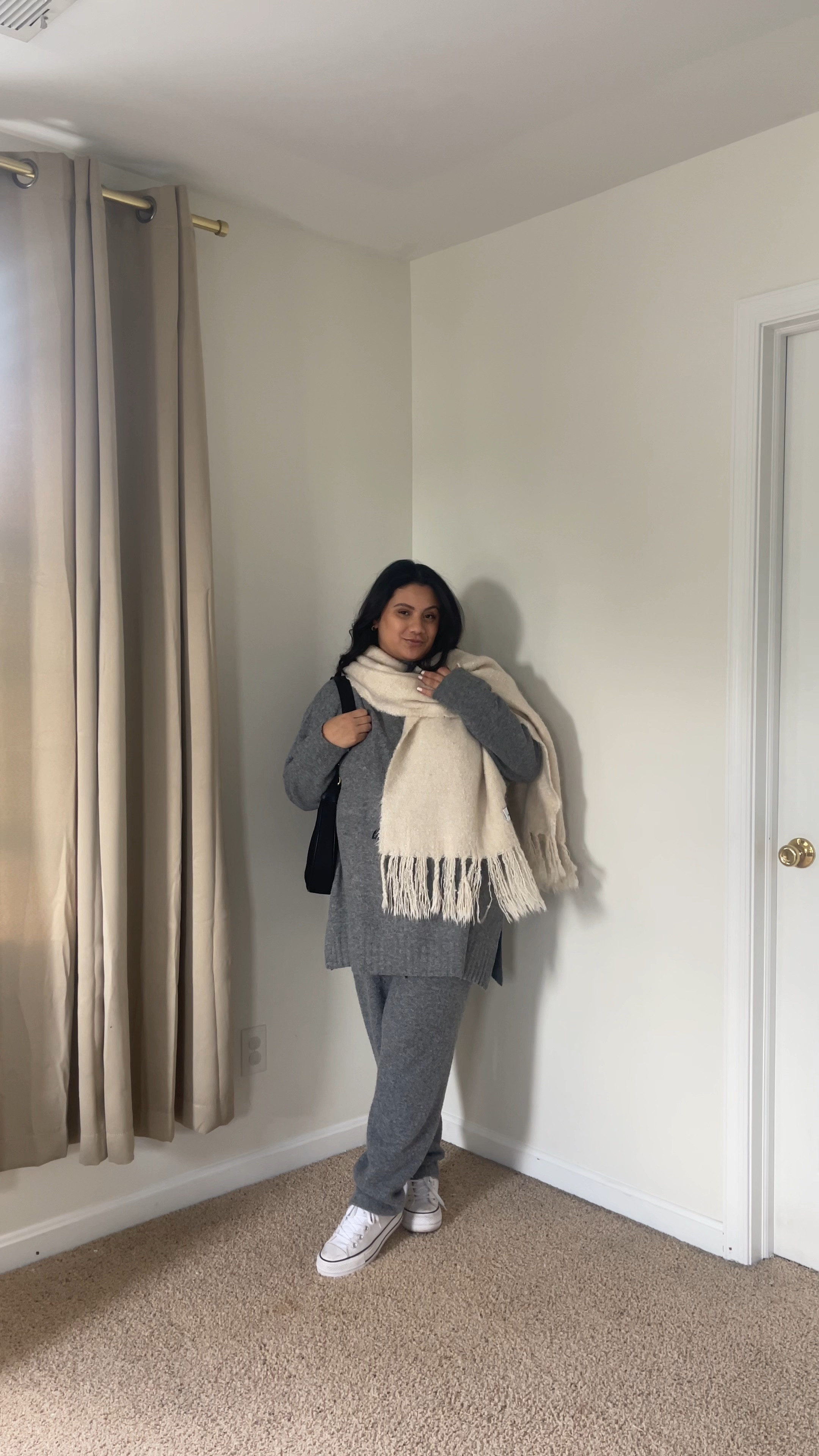 cozy knit two piece sweater set fall fashion inspo chunky big scarf cozy fall style

#LTKSeasonal #LTKstyletip #LTKfindsunder50