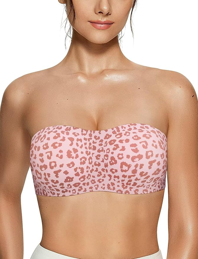 Vertvie Womens Strapless Bra Jelly Push Up Seamless Bandeau Bra Wireless Non Slip Silicone Tube T... | Amazon (US)