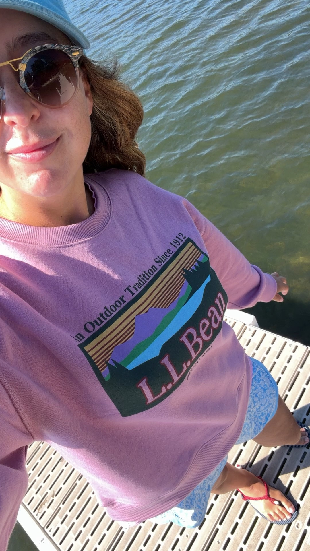 Cozy lake outfit