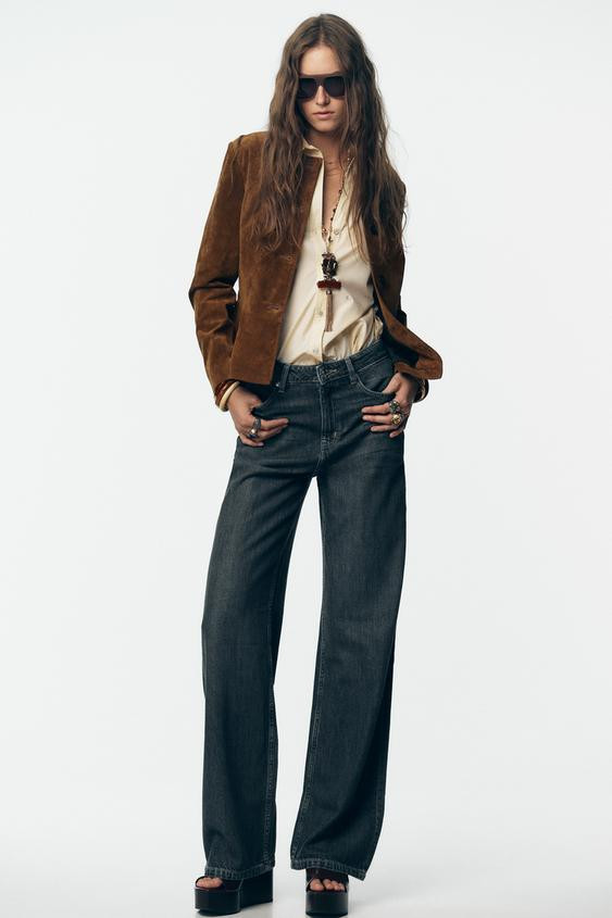 Z1975 HIGH-WAISTED STRAIGHT FIT JEANS | Zara US