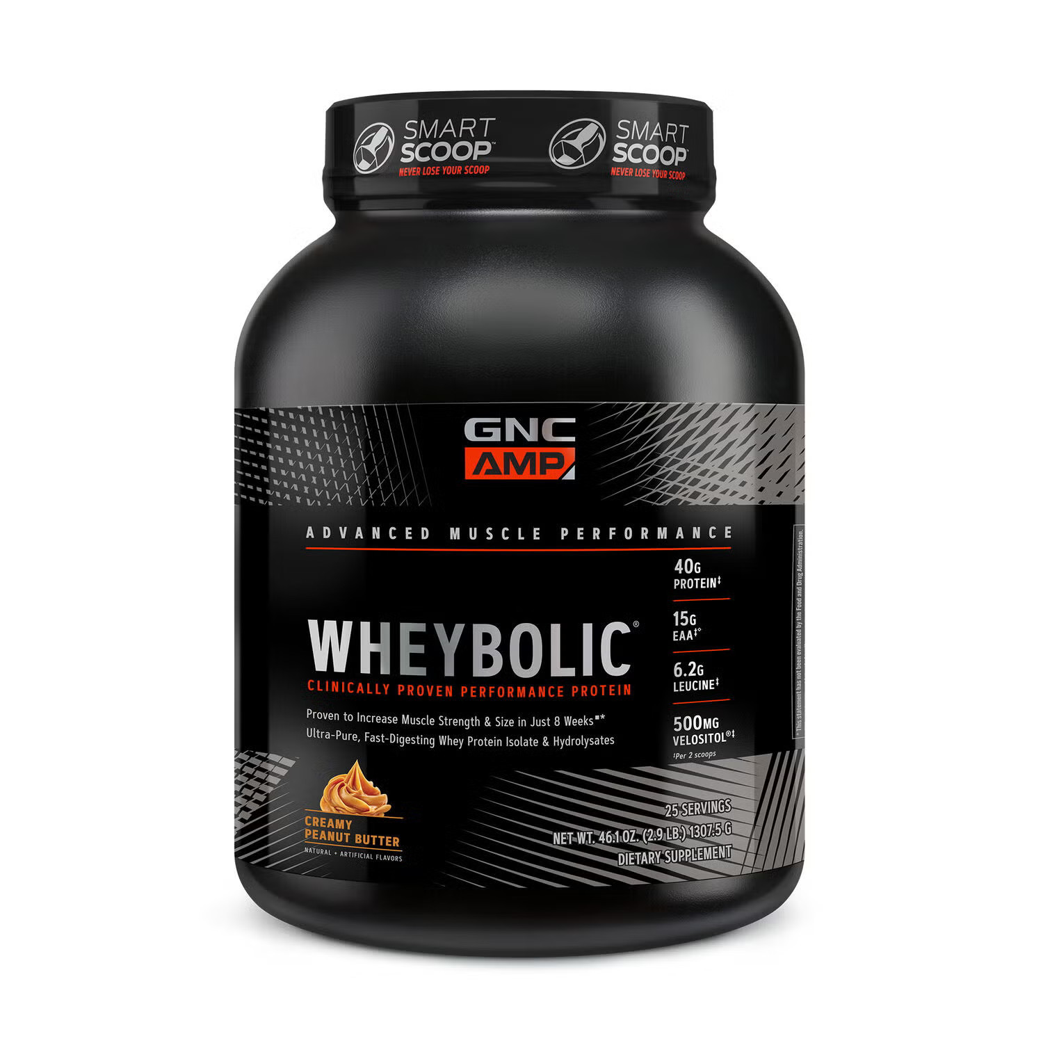 Wheybolic - Creamy Peanut Butter (25 Servings) | GNC