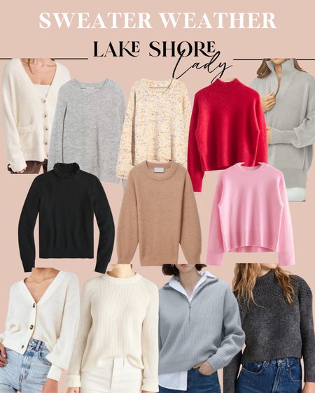 Sweater Weather! 

Sweaters - outfit Inspo - fall fashion 

#LTKSeasonal #LTKstyletip