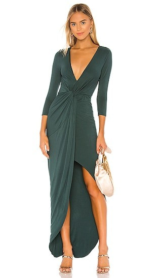 Sundance Maxi Dress in Everglade Green Emerald Green Dress Cocktail Dress Fall Christmas Party Dress | Revolve Clothing (Global)