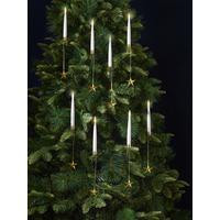 Very Home Set of 8 Light Up LED Candle Christmas Tree Decorations | Very (UK)