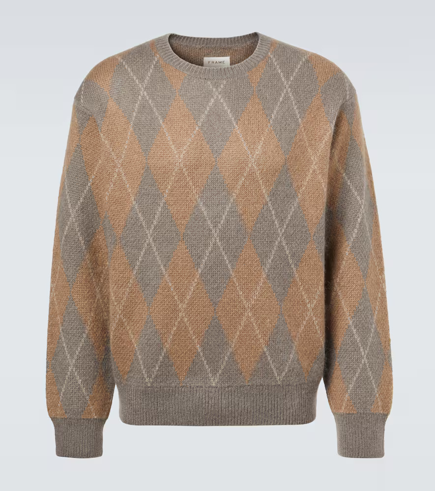 Frame Argyle sweater | Mytheresa (US/CA)