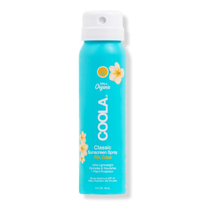 COOLA Travel Size Piña Colada Classic Body Organic Sunscreen Spray SPF 30 | Ulta Beauty | Ulta