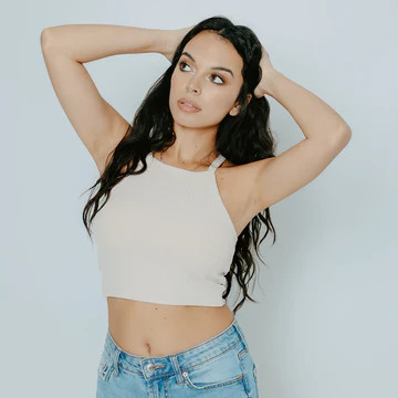 High Neck Brami (Crop) | Klassy