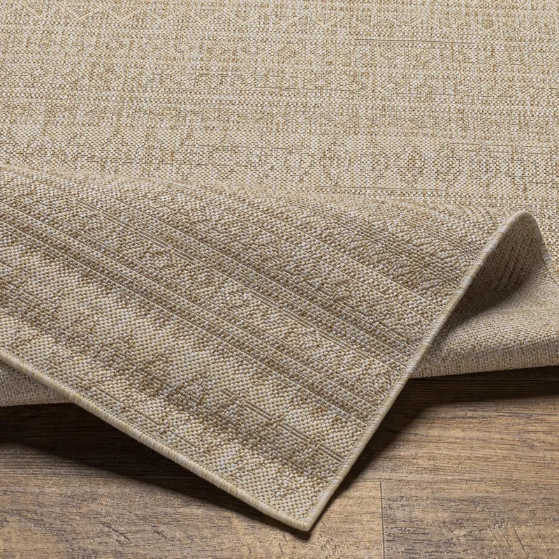 Brennen Tribal Tan Indoor/Outdoor Area Rug | Wayfair North America