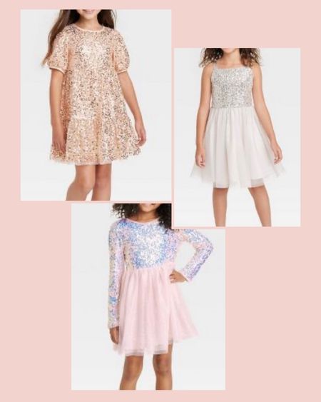 Sparkly dresses for toddlers and girls ✨ 