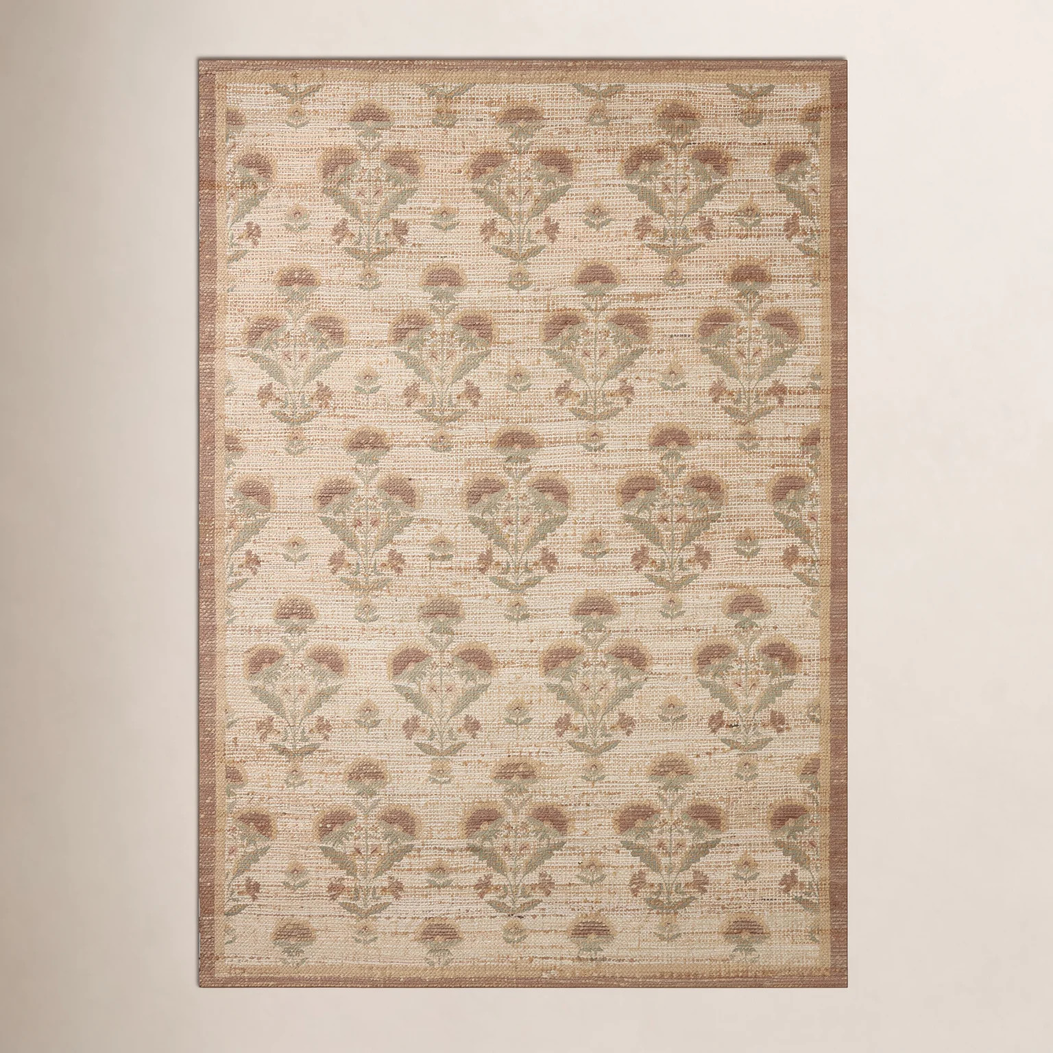 Chris Loves Julia x Loloi Rue Wheat / Sage Area Rug | Wayfair North America