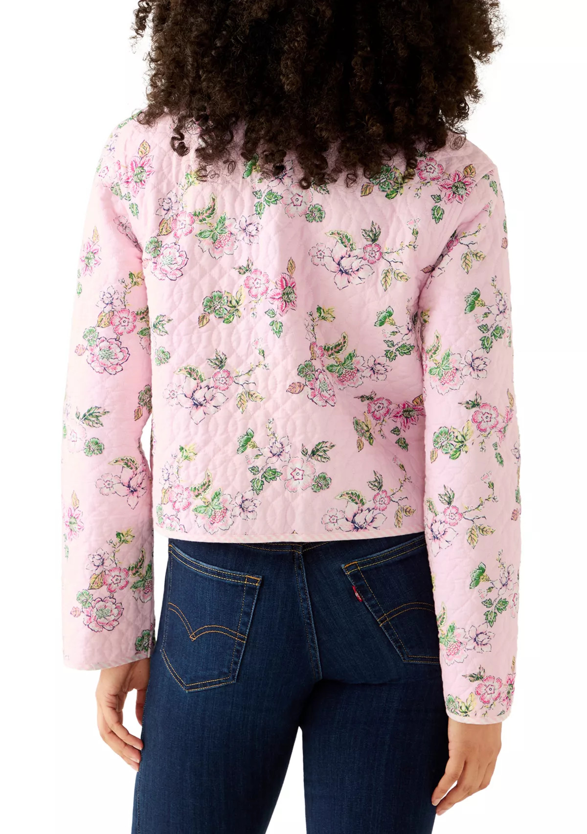 Long Sleeve Quilted Reversible Jacket | Belk