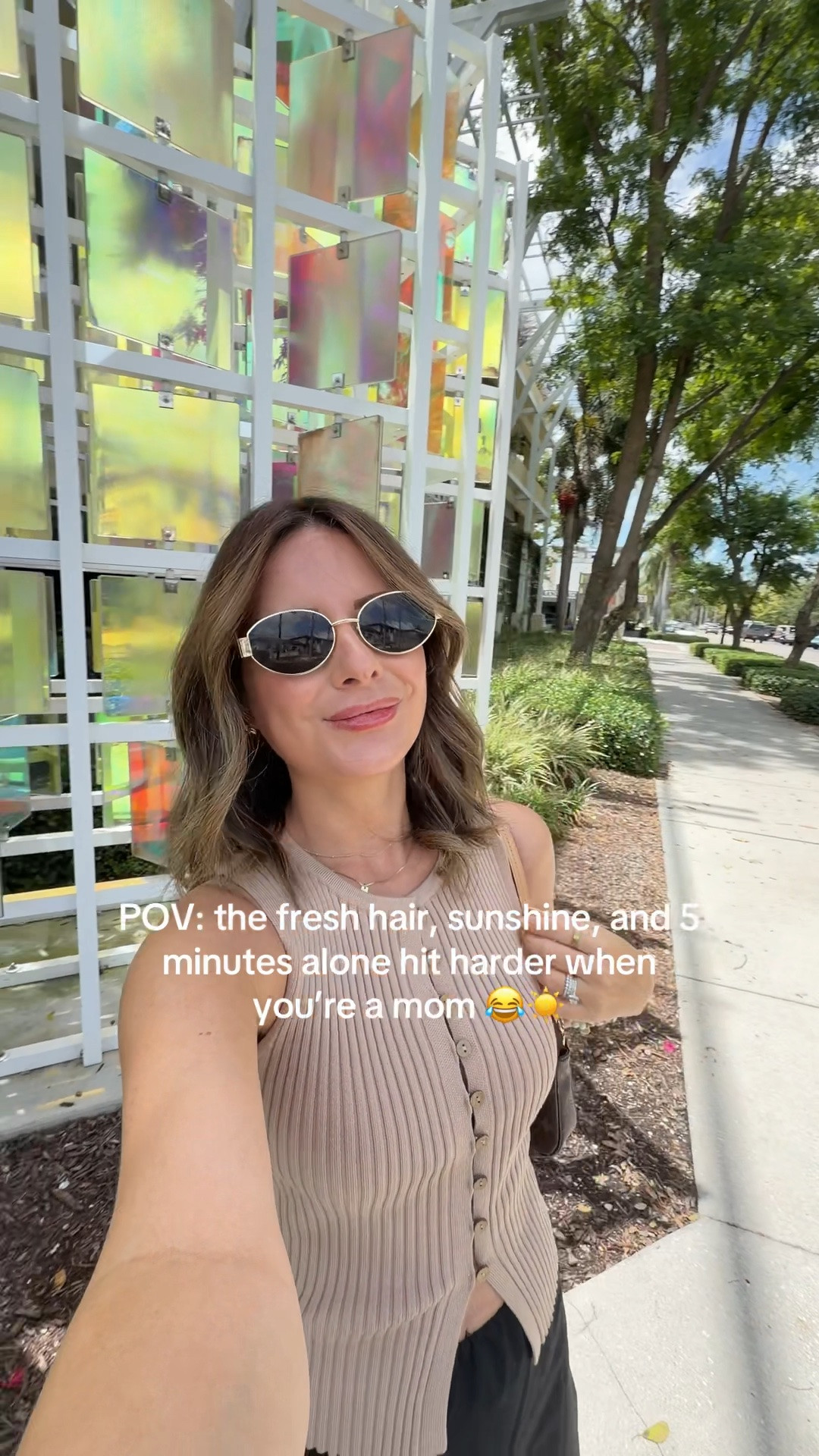 Outfit of the day — love this button sleeveless cardigan and linen skort combo 🤎

Ilda40 for 40% off @VICI

#LTKdayinmylife #LTKootd #LTKmorningroutine