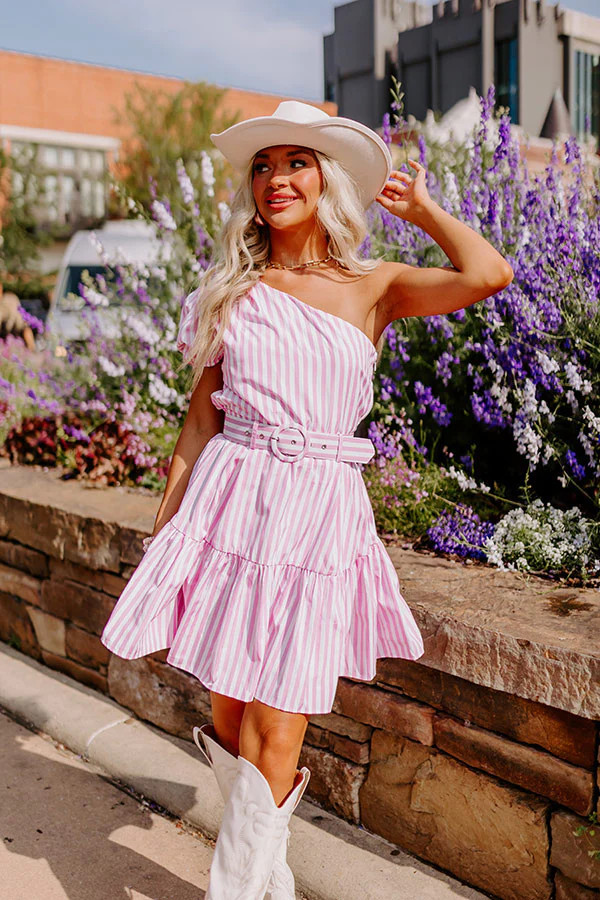 Surrounded By Starlight Stripe Dress | Impressions Online Boutique