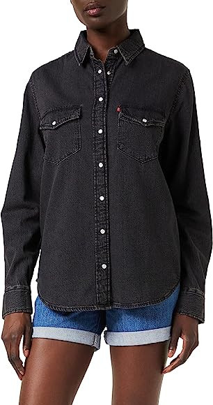 Levi's Women's Iconic Western Shirt | Amazon (UK)