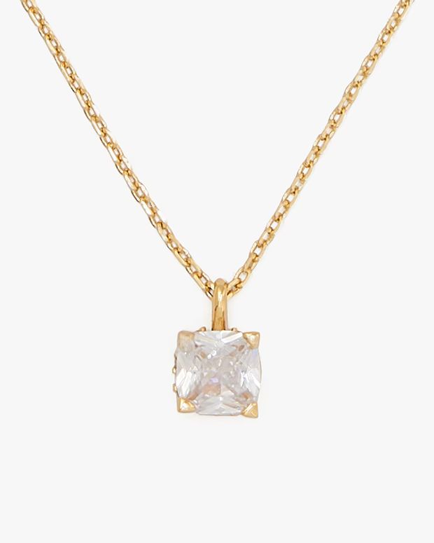 Little Luxuries 6mm Square Pendant | Kate Spade (US)