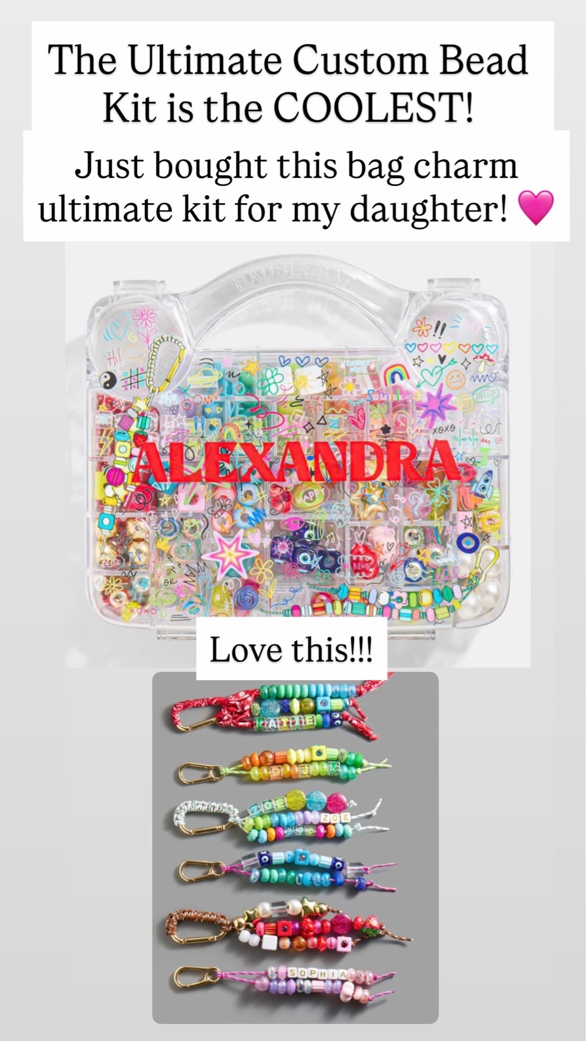 This really is the ultimate beaded kit for kids

#LTKKids