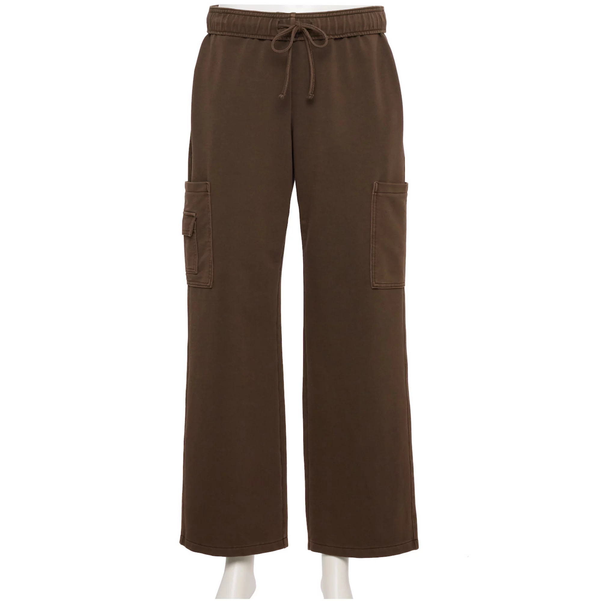Juniors' Vanilla Star Knit Wide Leg Cargo Pants | Kohl's
