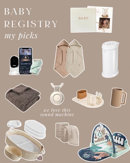 Things I registered for 
Baby registry
Baby number two
Amazon finds
Owlet sock
Baby towel
Baby book
Sound machine
Baby blanket
Burp cloths
Drying rack
Baby towels
Diaper pail
New mom must haves


#LTKkids #LTKbaby #LTKfamily