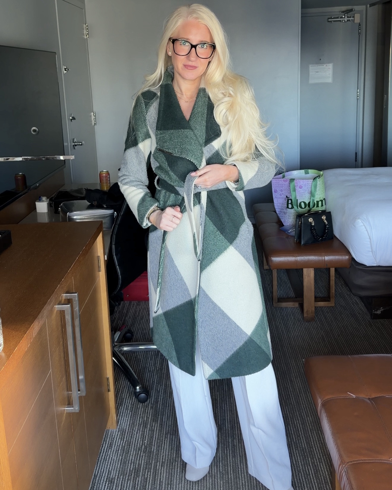 Switched it up a bit for day 2 at New York bridal fashion week with this all off white look from Aritzia!! 
Had to top it off with my favorite Ted Baker coat because it was a little chilly!! 
Aritzia color: Light Birch 

#LTKootd #LTKdayinmylife #LTKWorkwear