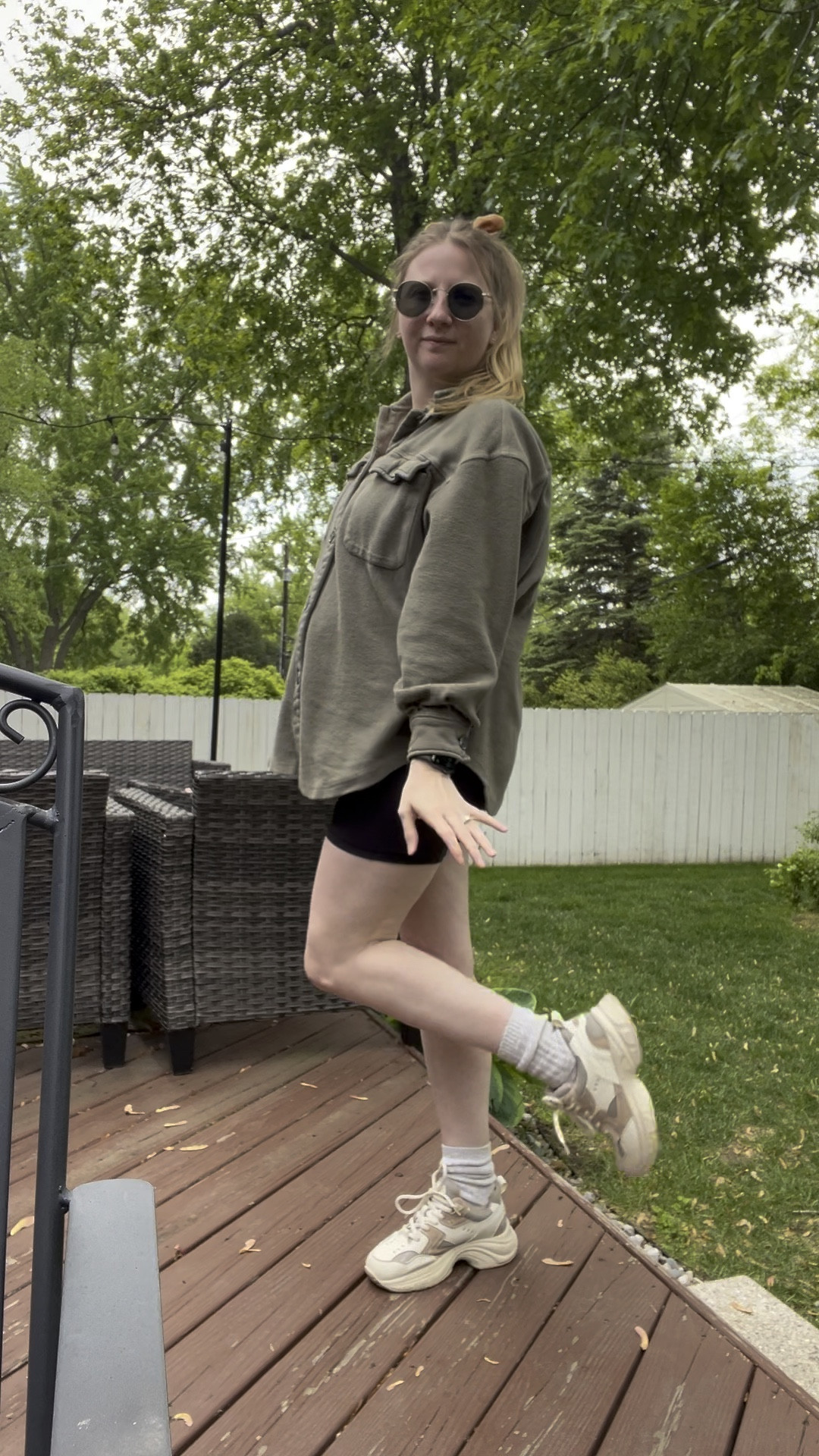 This maternity jumpsuit literally goes with anything! 

#LTKBump #LTKFindsUnder50 #LTKStyleTip