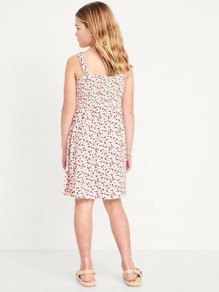 Printed Sleeveless Smocked Dress for Girls | Old Navy (US)