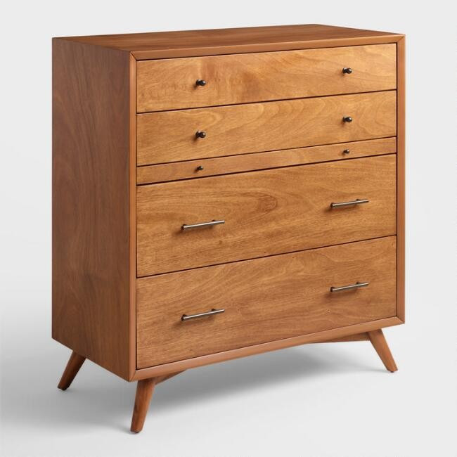 Acorn Wood Brewton Dresser with Pullout Tray | World Market