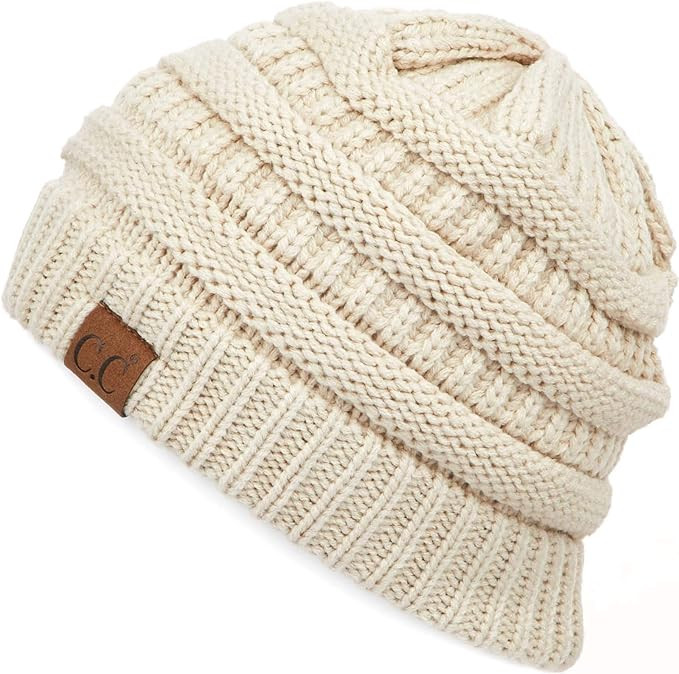 C.C Exclusives Cable Knit Beanie - Thick, Soft & Warm Chunky Beanie Hats (HAT-20A)(HAT-30)(HAT-73... | Amazon (US)